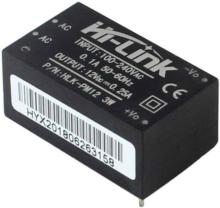 ماژول مبدل ac به dc 12v 250ma hi link - Image 5