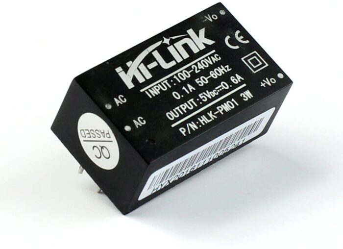 ماژول مبدل ac به dc 5v 1000 ma hi link - Image 1