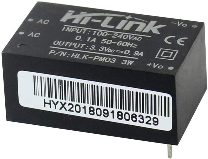 ماژول مبدل ac به dc 3.3v 1200ma hi link - Image 3