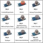 ماژول سنسورهای گاز MQ با کانکتور