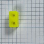 سازه پلاستیکی 2 سوراخ قطر 10 میلی بسته 10 تایی