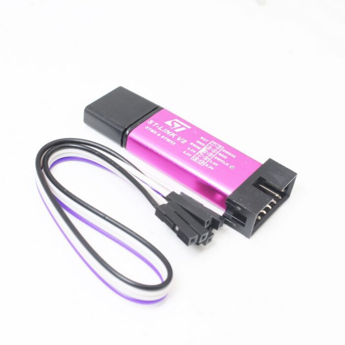 پروگرامر USB مینی ST-LINK V2 STM8 STM32 ARM - Image 1