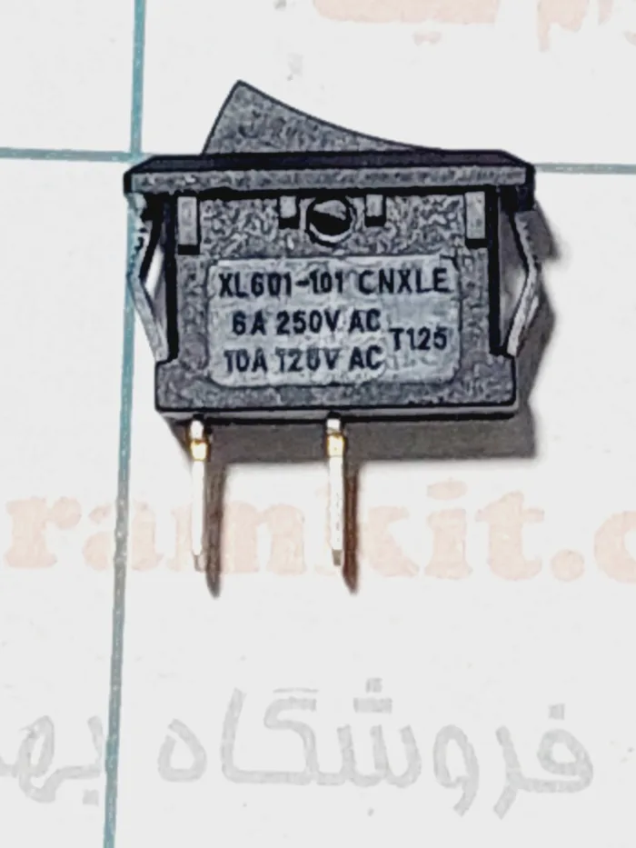 کلید راکر 21x15 (دو پایه) 6A - Image 2