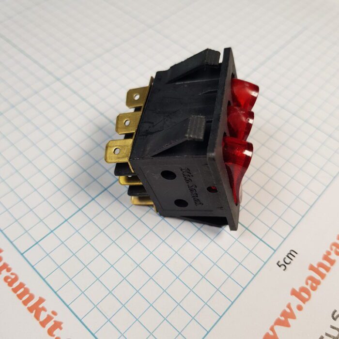 کلید 3 پل چراغ دار - Image 3