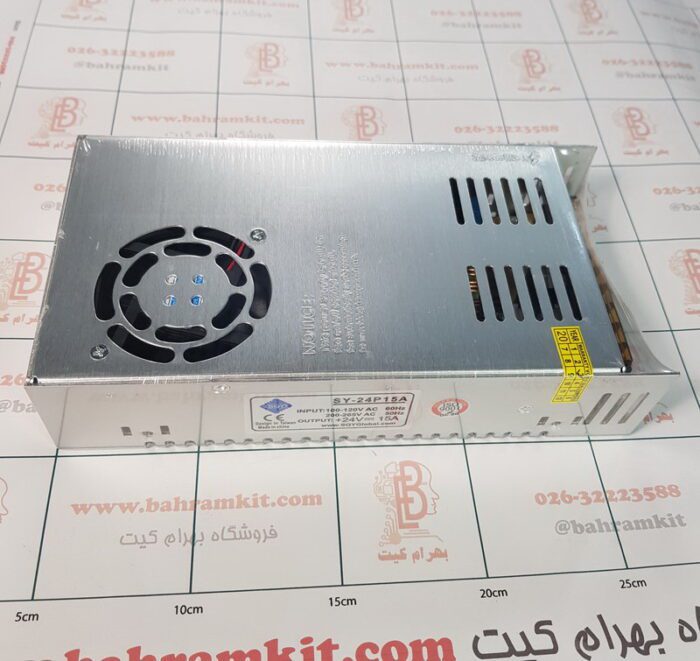 20211125_102111 آداپتور صنعتی 24 ولت 10 آمپر MEHR سویچینگ - Image 1