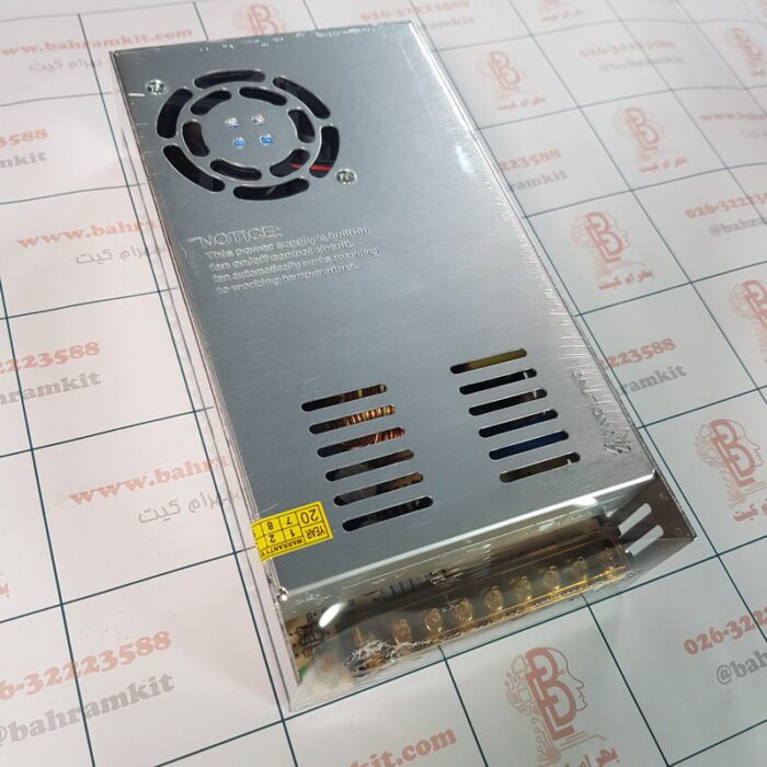 آداپتور صنعتی سوئیچینگ 12 ولت  10 آمپر - Image 1