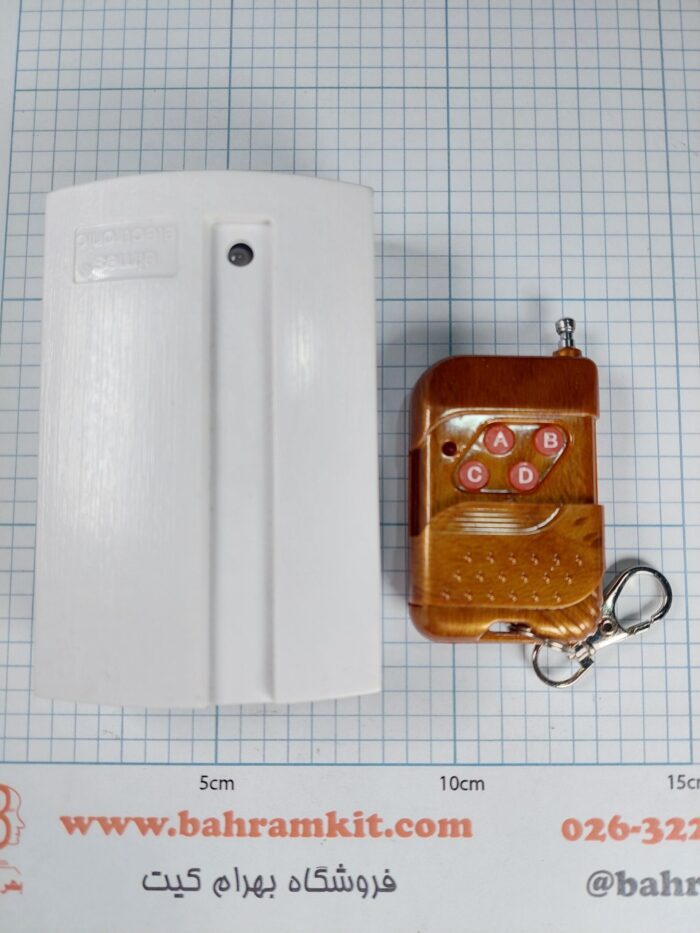 ریموت کنترل 4 کانال  باگیرنده برد بالا - Image 1