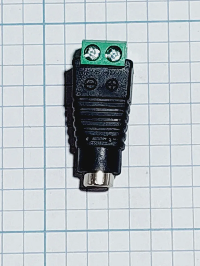 فیش آداپتور نری 5.5 میلیمتر با ترمینال - Image 2