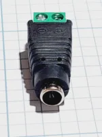 فیش آداپتور نری 5.5 میلیمتر با ترمینال