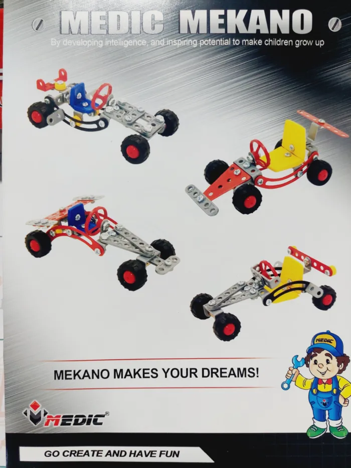 بسته آموزشی رباتیک مکانو 4 در 1  مدل 204M - Image 3