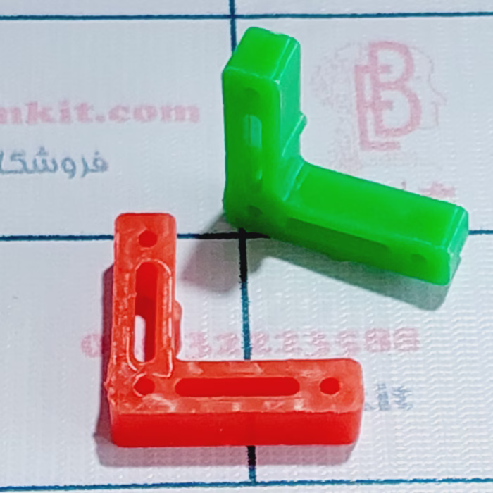 سازه پلاستیک شیار دار 90 درجه قطر 10 میلی عمده 500 عدد - Image 1