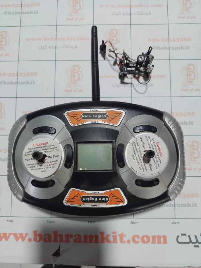 ۲۰۲۴۰۲۲۳_۱۱۰۰۴۲ رادیو کنترل هلیکوپتر nine Eagles با 2 موتورکارکرده - Image 1