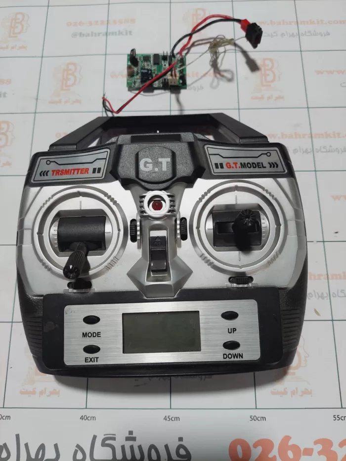 ۲۰۲۴۰۲۲۳_۱۱۰۳۲۴ رادیوکنترل هلیکوپتر تک بلید 7.4Vکارکرده - Image 1