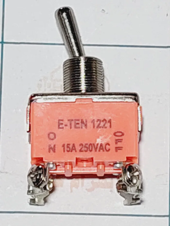 کلید چکشی 4 پایه E-TEN 1221 - 250V-10A - Image 2