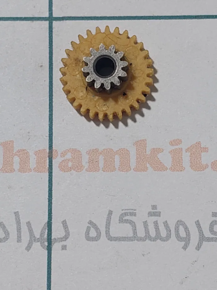 چرخ دنده وسط فلزی کوچک گردان - Image 1