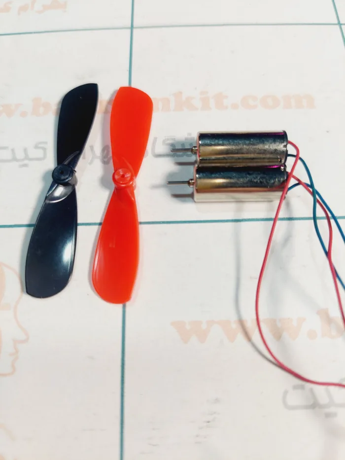 پک موتور کورلس  16*7  با ملخ دو عدد - Image 1