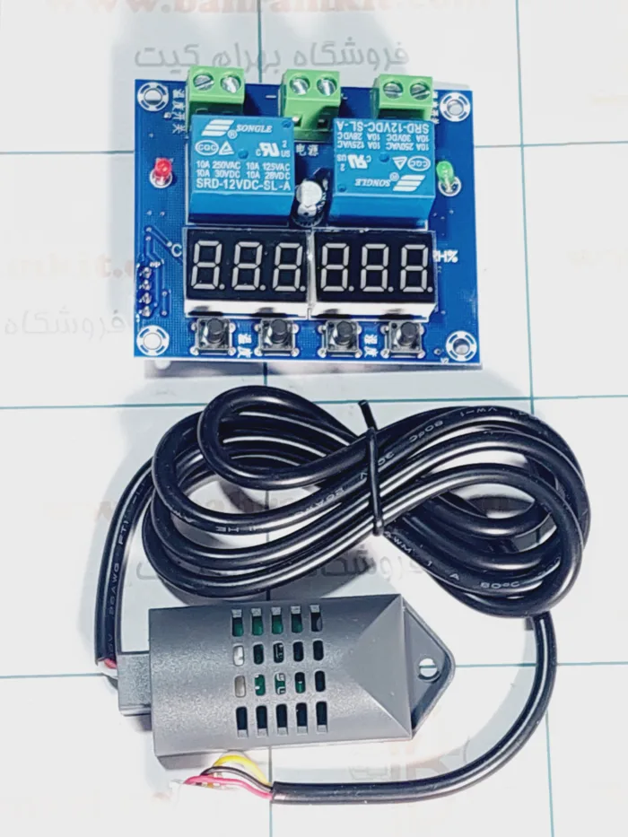 ماژول دما و رطوبت  با رله xh-m452 - Image 1