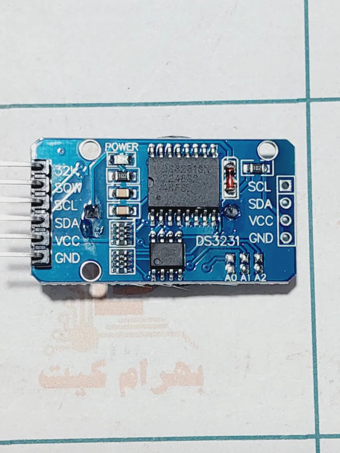 ۲۰۲۴۰۶۰۳_۱۸۲۹۵۶ ماژول ساعت دقیق DS3231 - Image 1