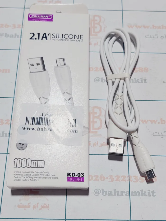 کابل میکرو usb مارک koluman - Image 1