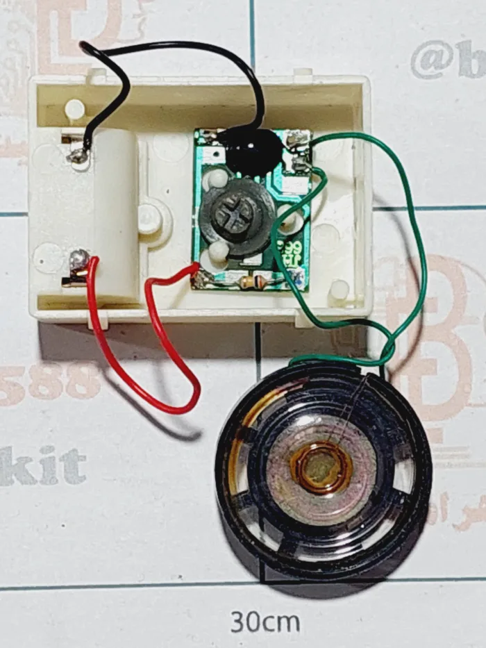 ۲۰۲۴۰۶۱۸_۱۲۴۰۴۴ صدای مرغ 3 ولت با جاباتری و بلندگو - Image 1