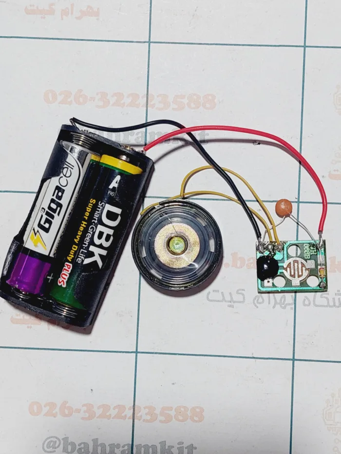 صدای گریه بچه 3 ولت با جاباتری و بلندگو - Image 1