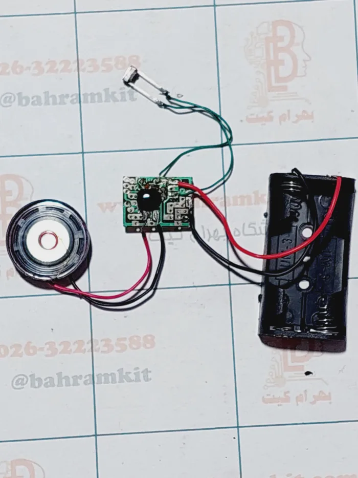 ۲۰۲۴۰۷۰۱_۱۲۰۲۱۹ صدای پرنده چینی  3 ولت (1 )با جاباتری و بلندگو - Image 1