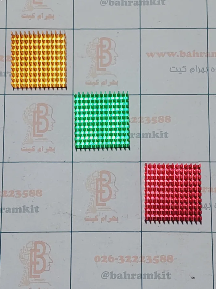 ۲۰۲۴۰۷۰۶_۱۸۲۱۲۴ هیت سینک رنگی المان سرد کننده - Image 1