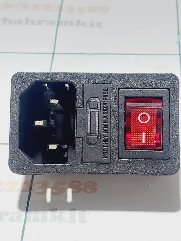 جک برق با فیوز و کلید - Image 1