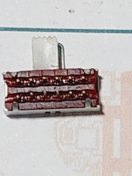 کلید کشویی 12 پایه دو حالته