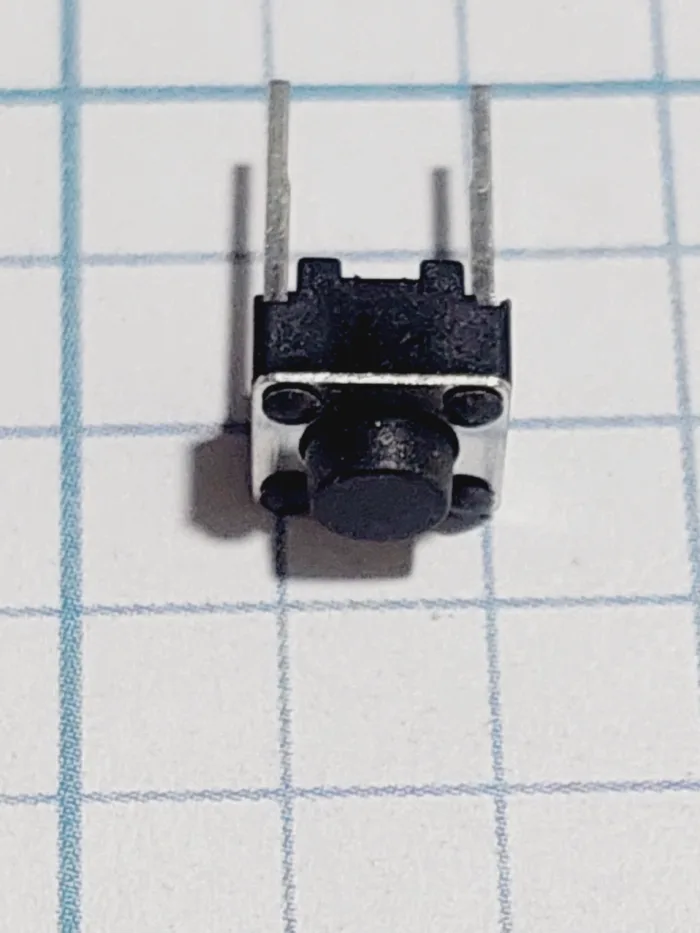 میکرو سوییچ 2 پایه 6*6 ارتفاع 4/3m - Image 1