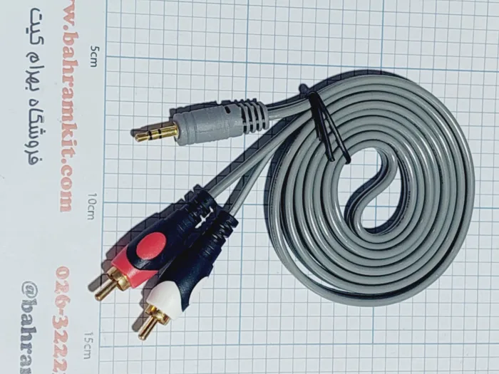 فیش تبدیل 3 تایی AV به AUX - Image 1