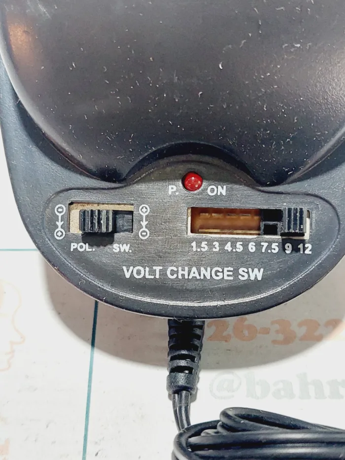 آداپتور متغیر 500ma  نیو ترانس ( 1/5 الی 12V ) - Image 3