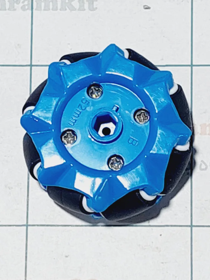 چرخ همه جهته قطر 52mm دو غددی - Image 1