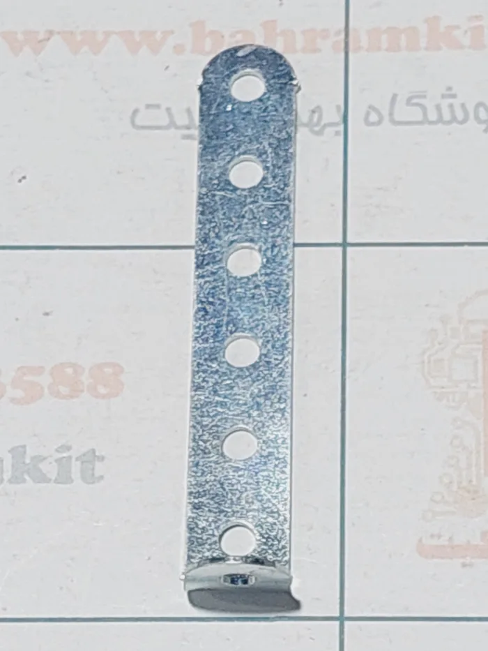 سازه فلزی1سرخم 6 سوراخ (ناودانی ) بسته 4 تایی - Image 1