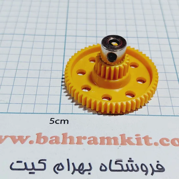 چرخ دنده 57 تایی دوبل بسته 2تایی - Image 1