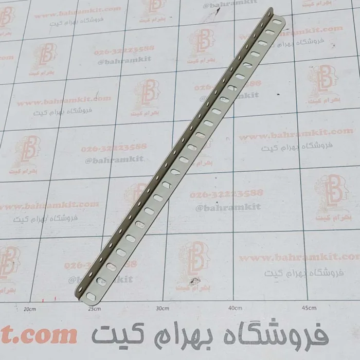 ۲۰۲۴۱۲۰۳_۱۳۰۸۱۲ سازه فلزی نبشی 23 سوراخ بسته 2 تایی - Image 1