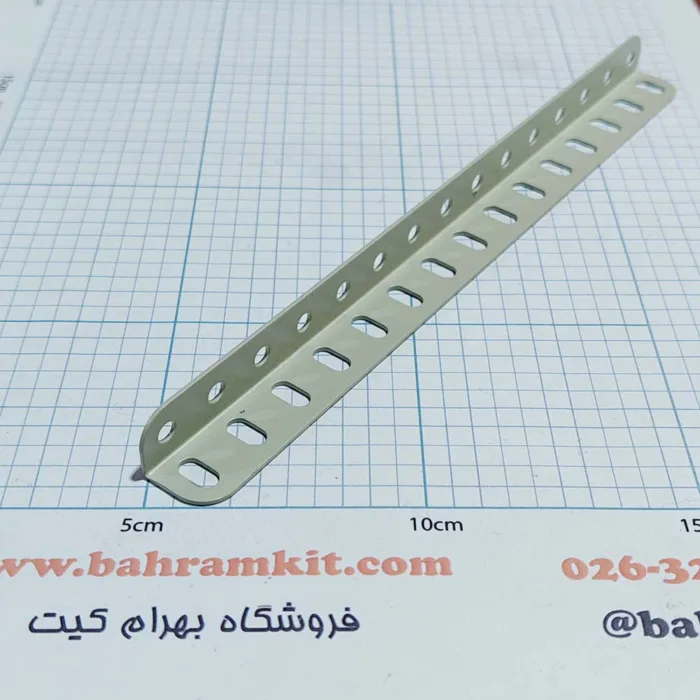 ۲۰۲۴۱۲۰۳_۱۳۰۹۲۳ سازه فلزی نبشی 15 سوراخ بسته 2 تایی - Image 1