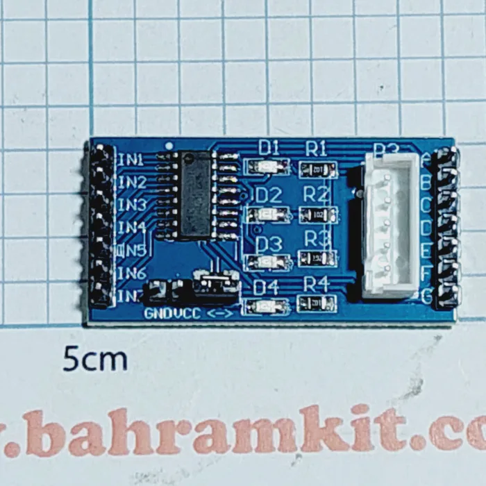 ماژول دریور ULN2003 استپر موتور 5 الی 12 ولت - Image 1