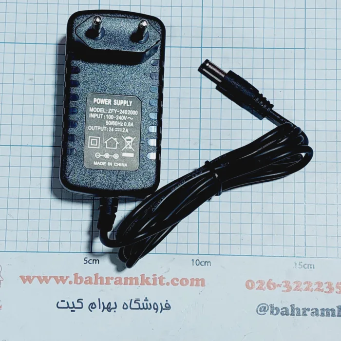 آداپتور 24 ولت 2 Ah سویچینگ - Image 1