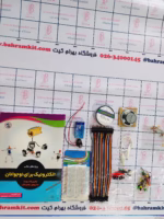 بسته آموزشی الکترونیک مقدماتی 2 با پوستر جدول مقاومت و خازن - Image 3