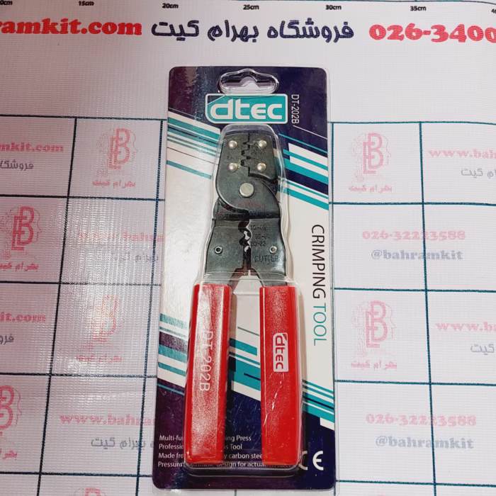 آچارپرس سر سیم DTEC مدل dt202 ( کار کرده ) - Image 1