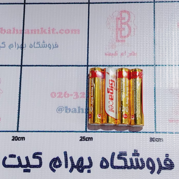 باتری نیم قلمی gigaceel - Image 1