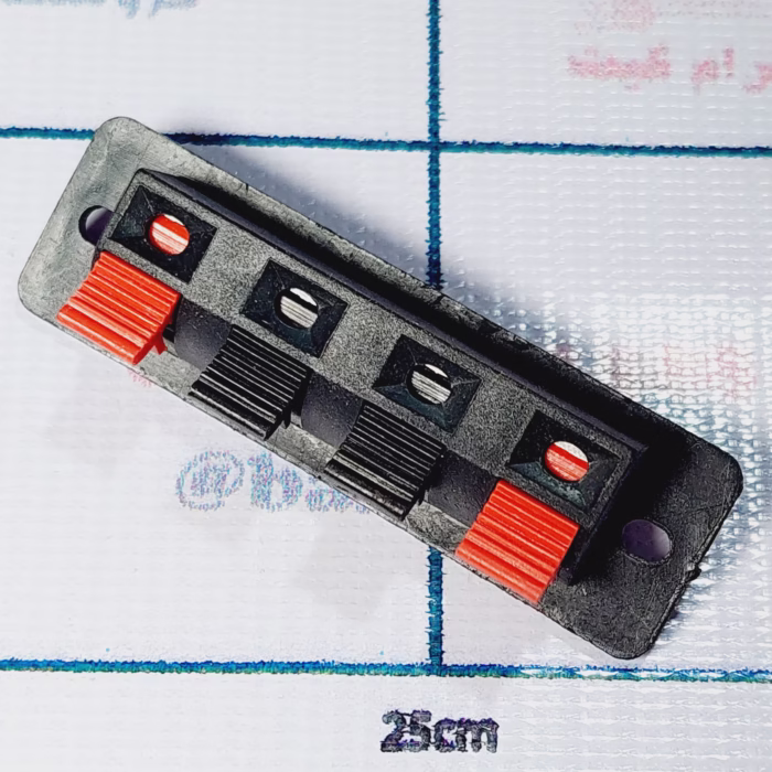 ترمینال فشاری 4 تایی بلندگو - Image 1