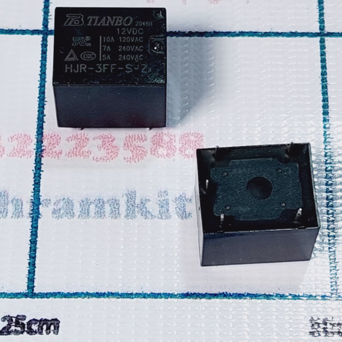 رله 12 ولت 7 آمپر Tianbo - Image 1