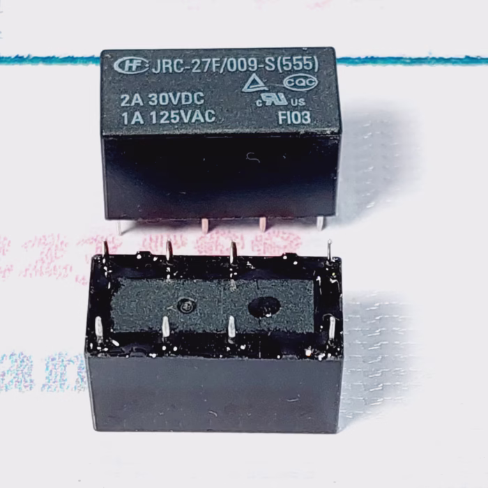 ۲۰۲۵۰۵۲۲_۱۸۰۰۰۱ رله 9 ولت مخابراتی 8 پین JRC - Image 1