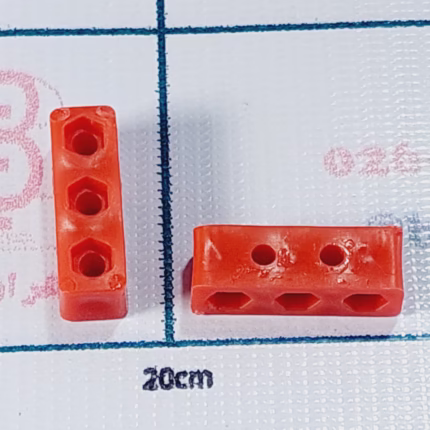 سازه پلاستیک  3 سوراخ  ] بسته 10 تایی