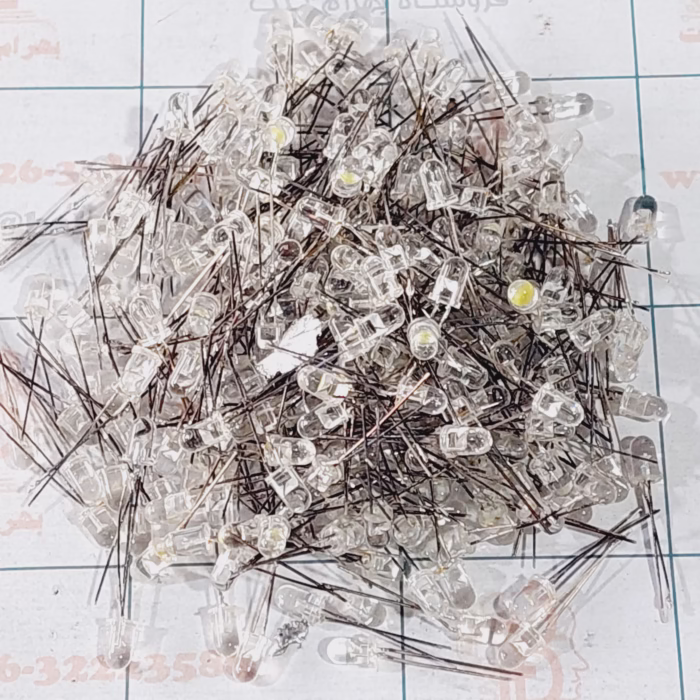 ال ای دی سفید قلع خورده 5m بسته 50 تایی - Image 1