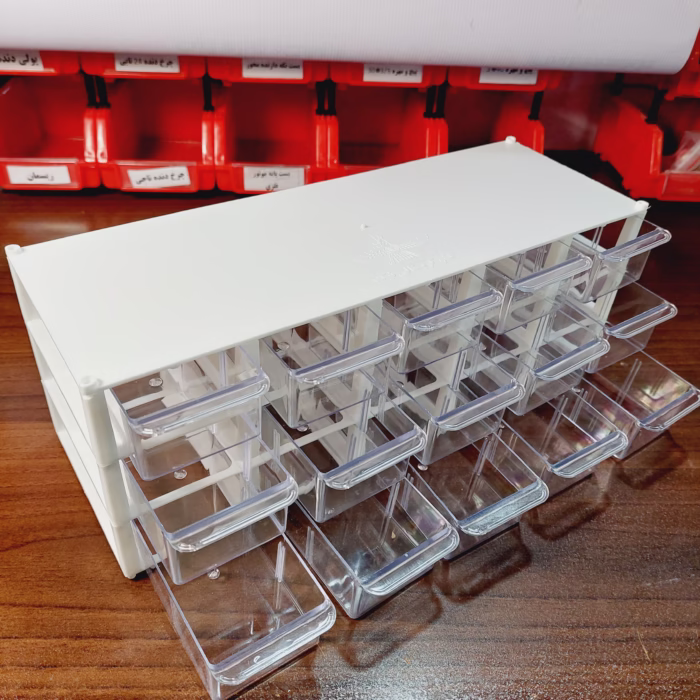 جعبه کشویی  قطعات 15 عددی کریستالی - Image 1