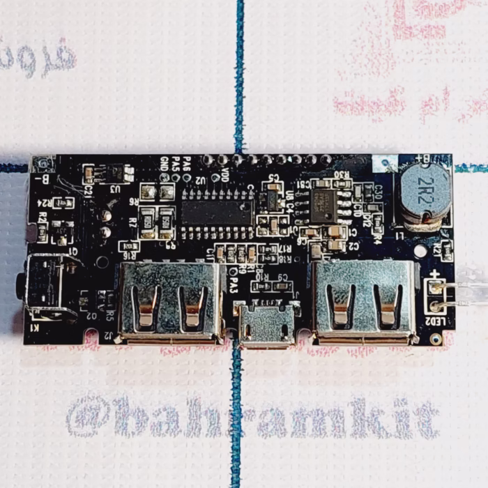 پاور بانک با ld ماژول پاور بانک با 7 segment - Image 2