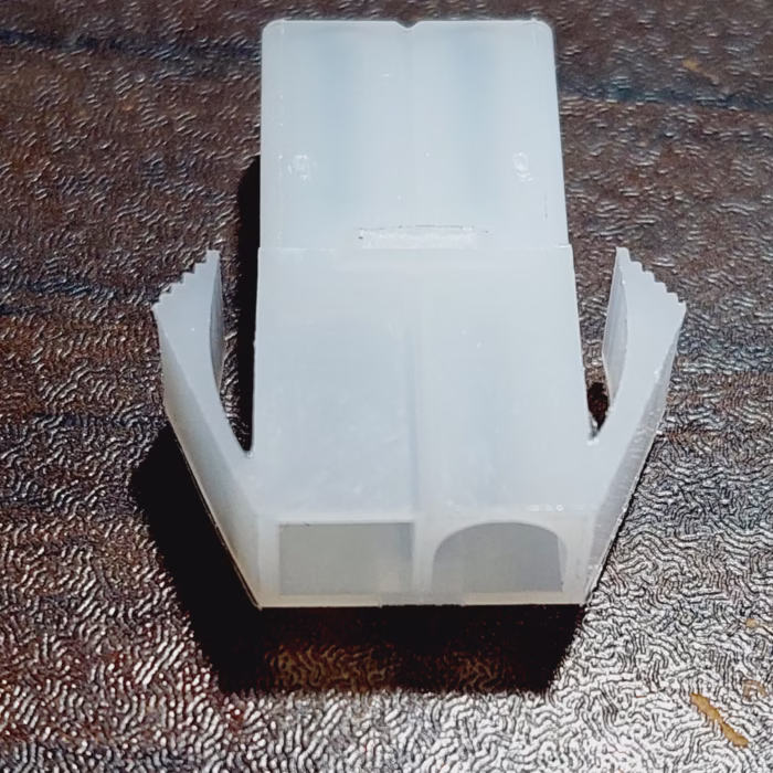 سوکت پاور2 پین (بدون سیم) مادگی - Image 1